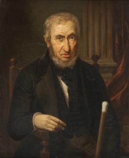 Moritz Daniel Oppenheim - Porträt Lionel Nathan de Rothschild.