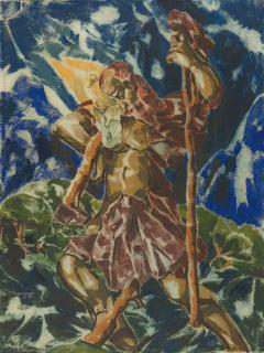 Moritz Melzer - Der Heilige Christopherus.