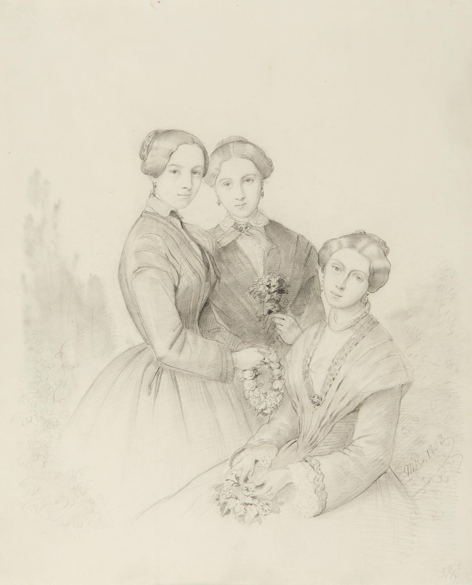 Moritz Rugendas - Drei Schwestern.