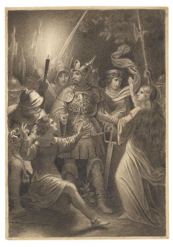 Moritz von Schwind - 14 Original-Zeichnungen für \