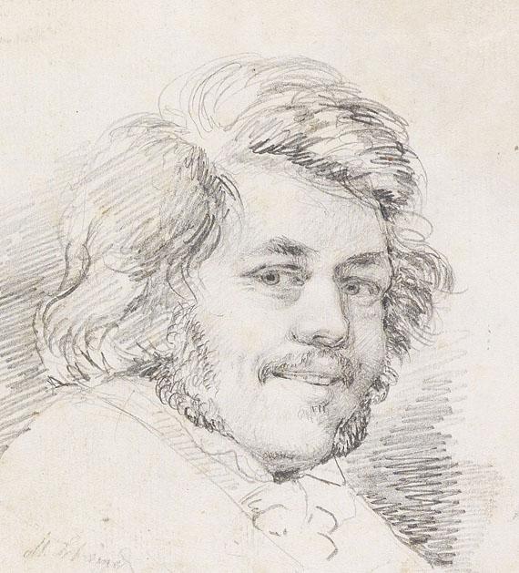 Moritz von Schwind - Bildnis seines Bruders Thomas