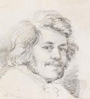 Moritz von Schwind - Bildnis seines Bruders Thomas