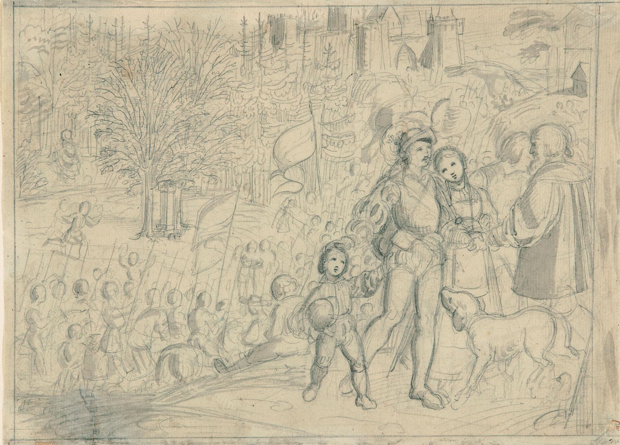 Moritz von Schwind - Die Heimkehr des Ritters.