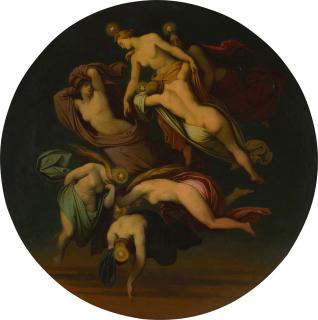 Moritz Von Schwind - Die Plejaden (The Pleiades)