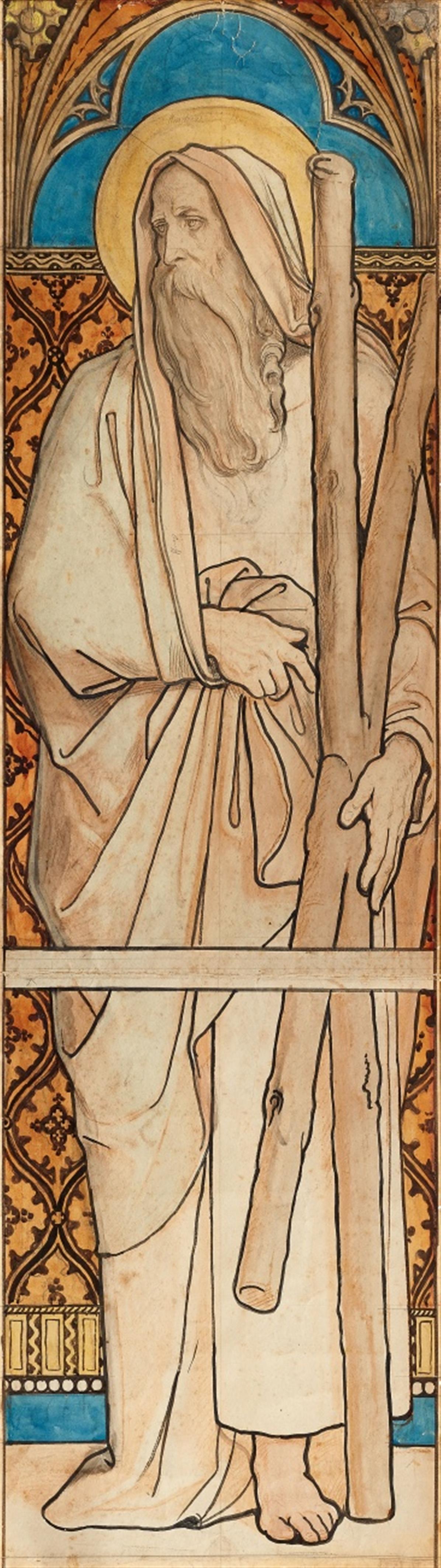 Moritz von Schwind - Heiliger Andreas