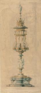 Moritz von Schwind - „Monumentaler Pokal zu Ehren des deutschen Lieder-Reichthumes“.