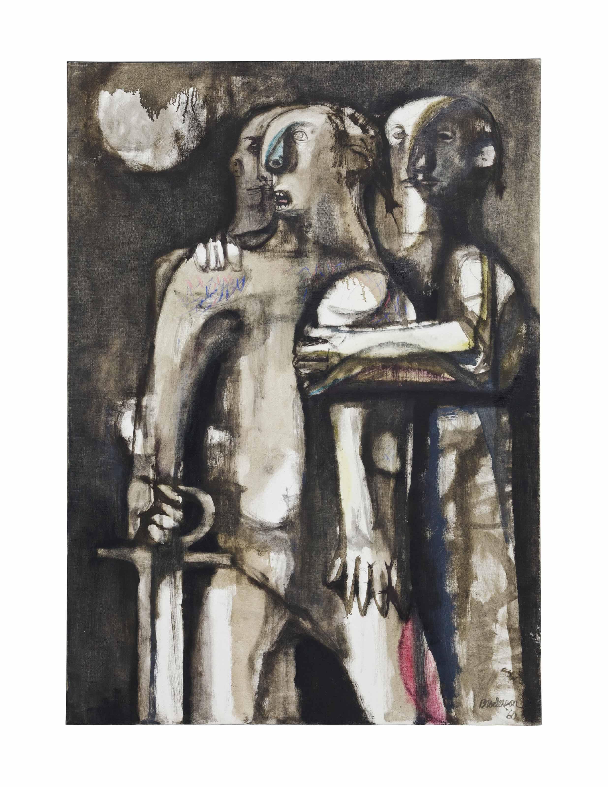 Morris Broderson - Angry Bullfighter