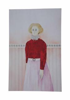 Morris Broderson - Lizzie Borden (Red Blouse)