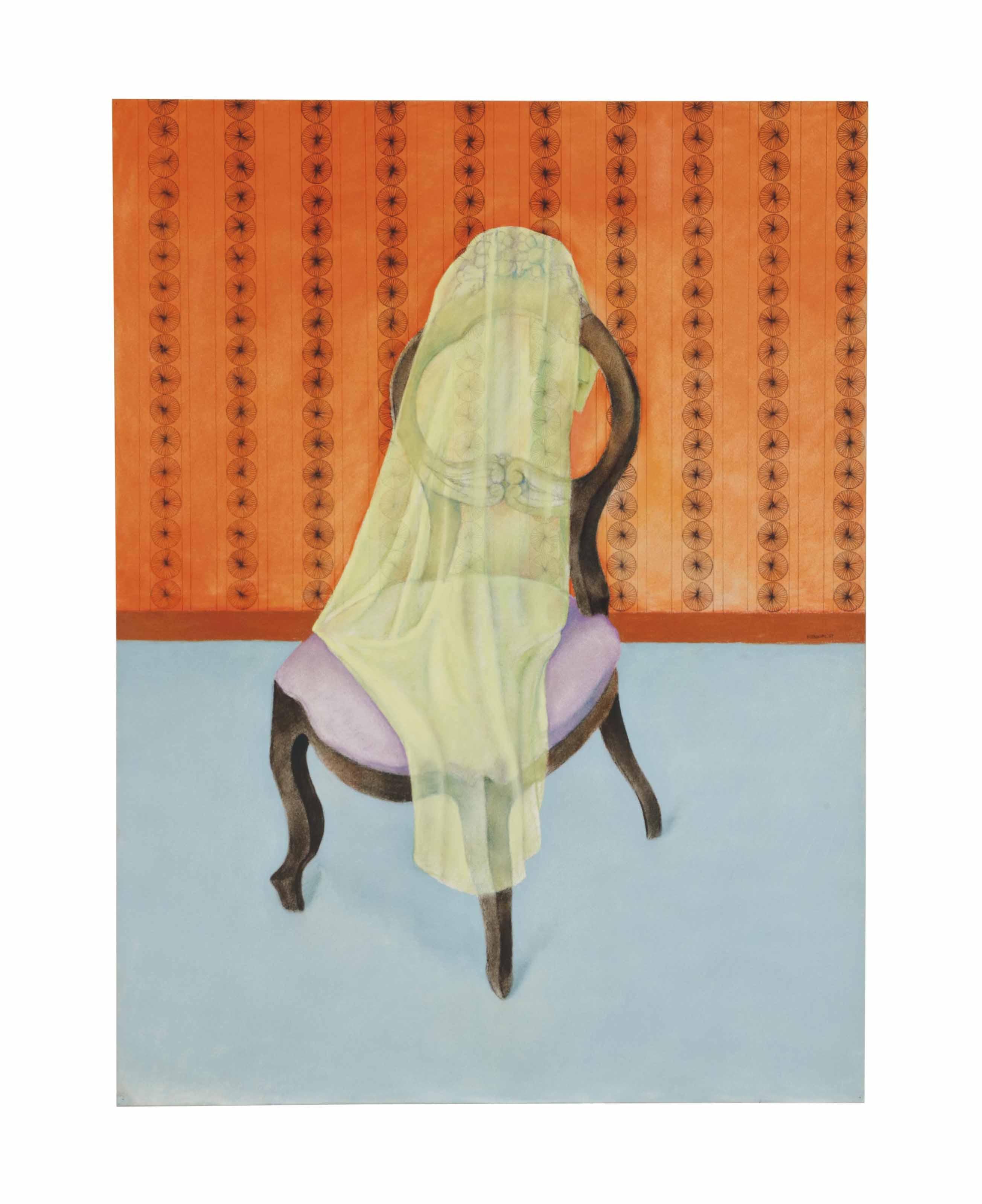 Morris Broderson - Lizzie\'s Chair