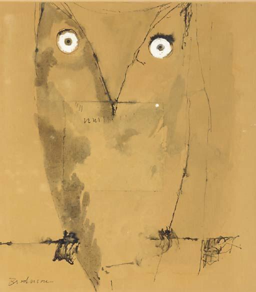 Morris Broderson - Owl