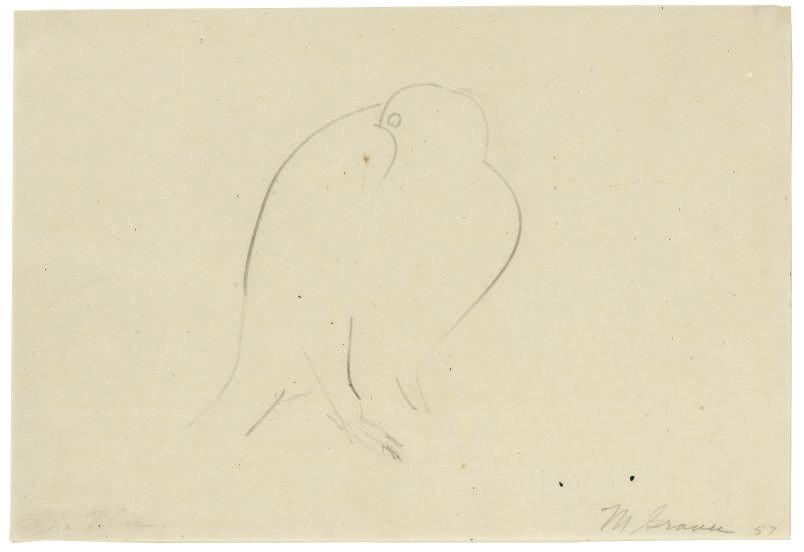 Morris Cole Graves - Untitled (Dove)