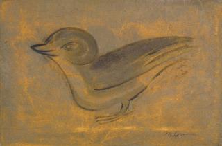 Morris Graves - Bird, circa 1940s-1950s