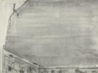 Morris Graves - Bird Drinking Out Of Fountain