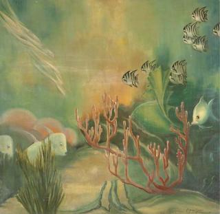 Morris Graves - Fish And Coral