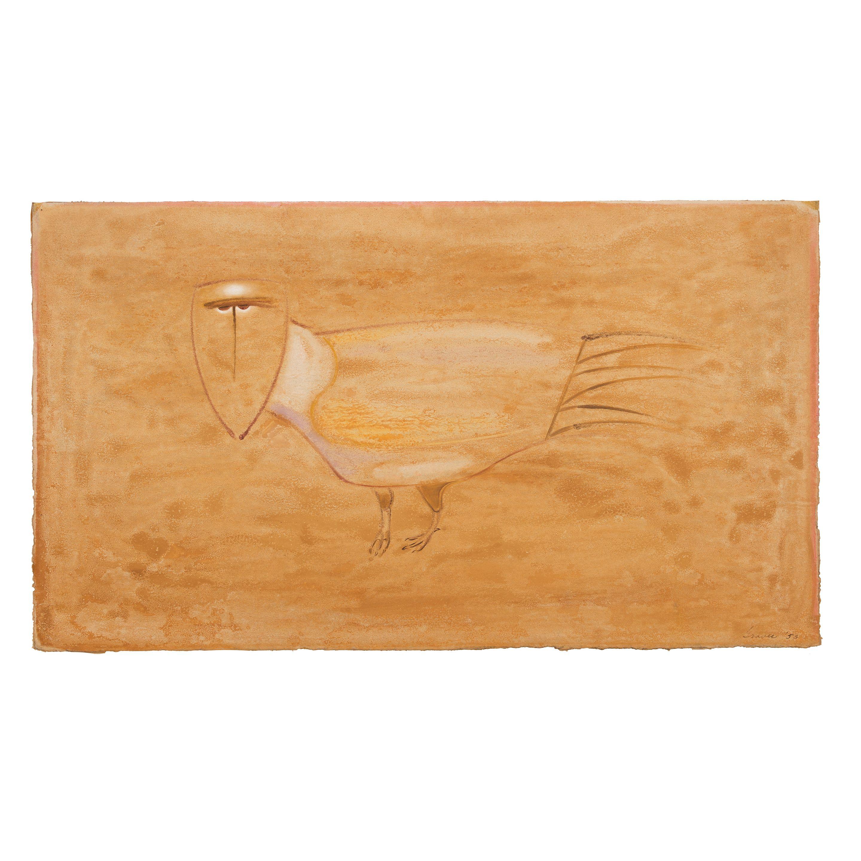 Morris Graves - Little Spirit Bird (Perplexed with an Idea), 1953