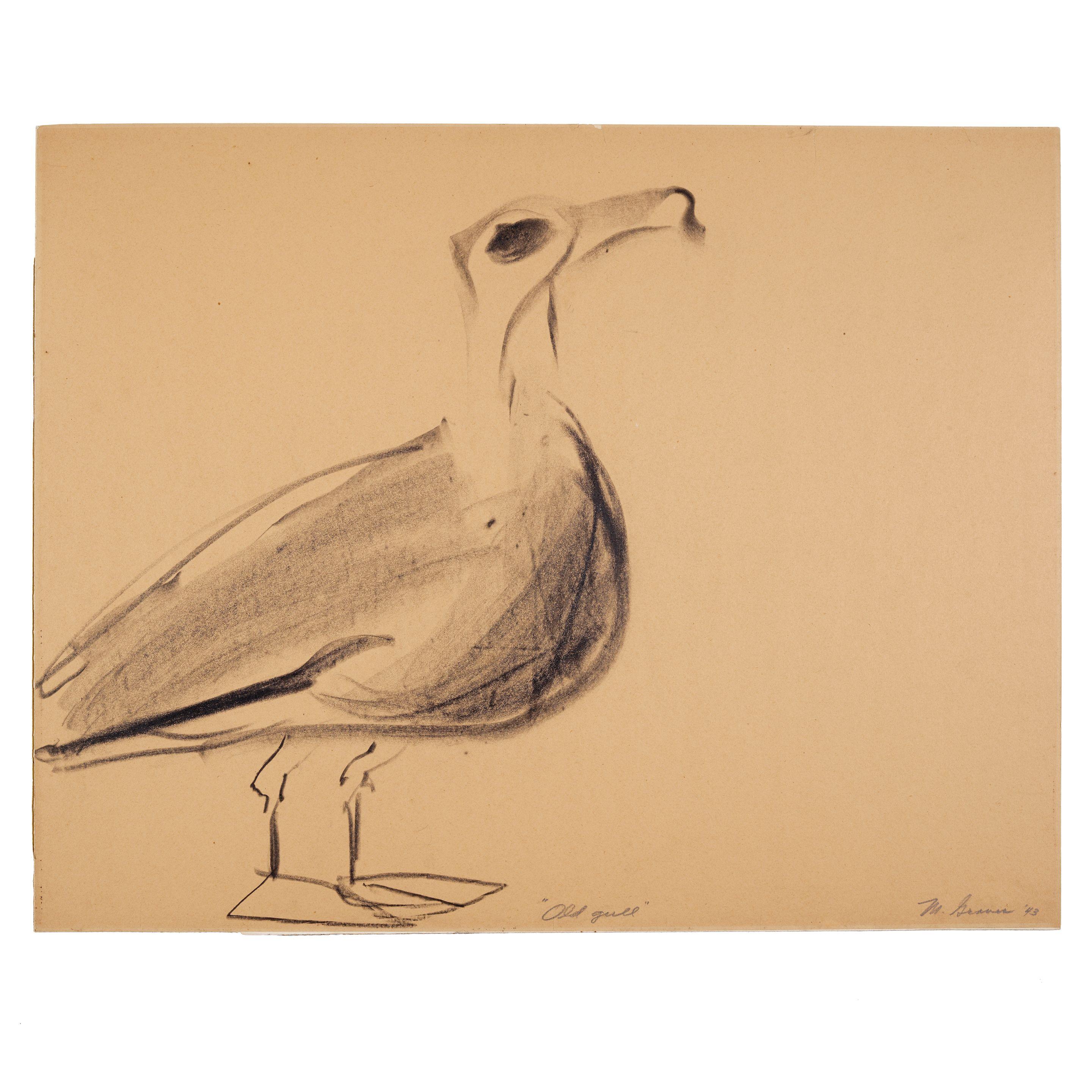 Morris Graves - Old Gull, 1943