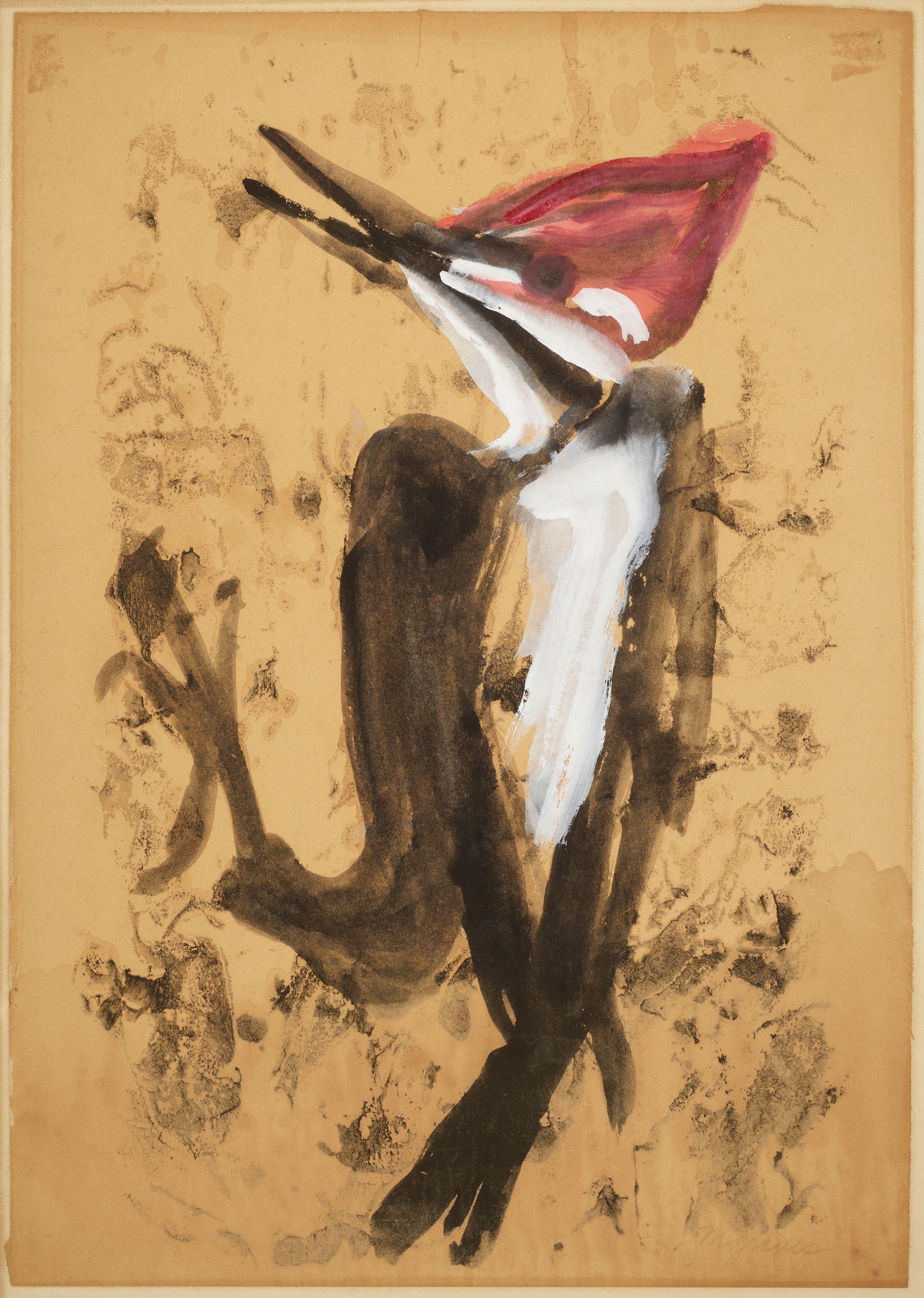 Morris Graves - Woodpecker, 1943