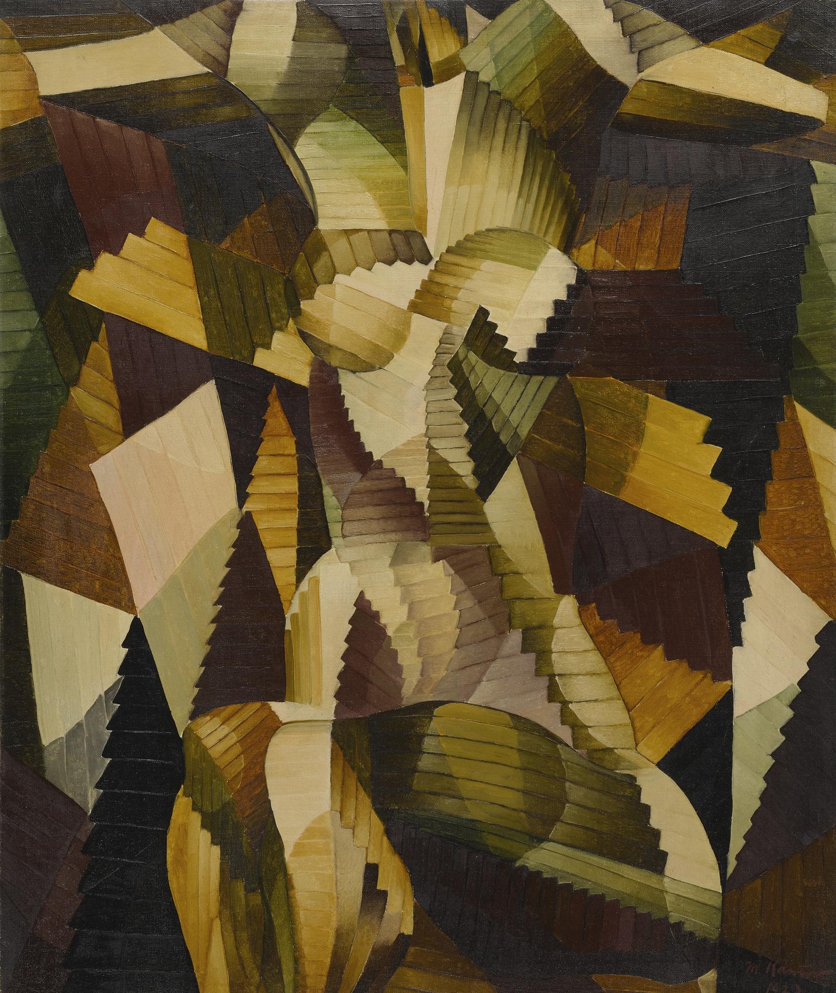 Morris Kantor - Moving Figure