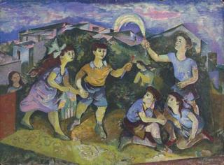 Morris Kestelman, R.A. - Fireworks