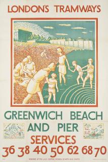 Morris Kestelman - LONDON’S TRAMWAYS, GREENWICH BEACH AND PIER