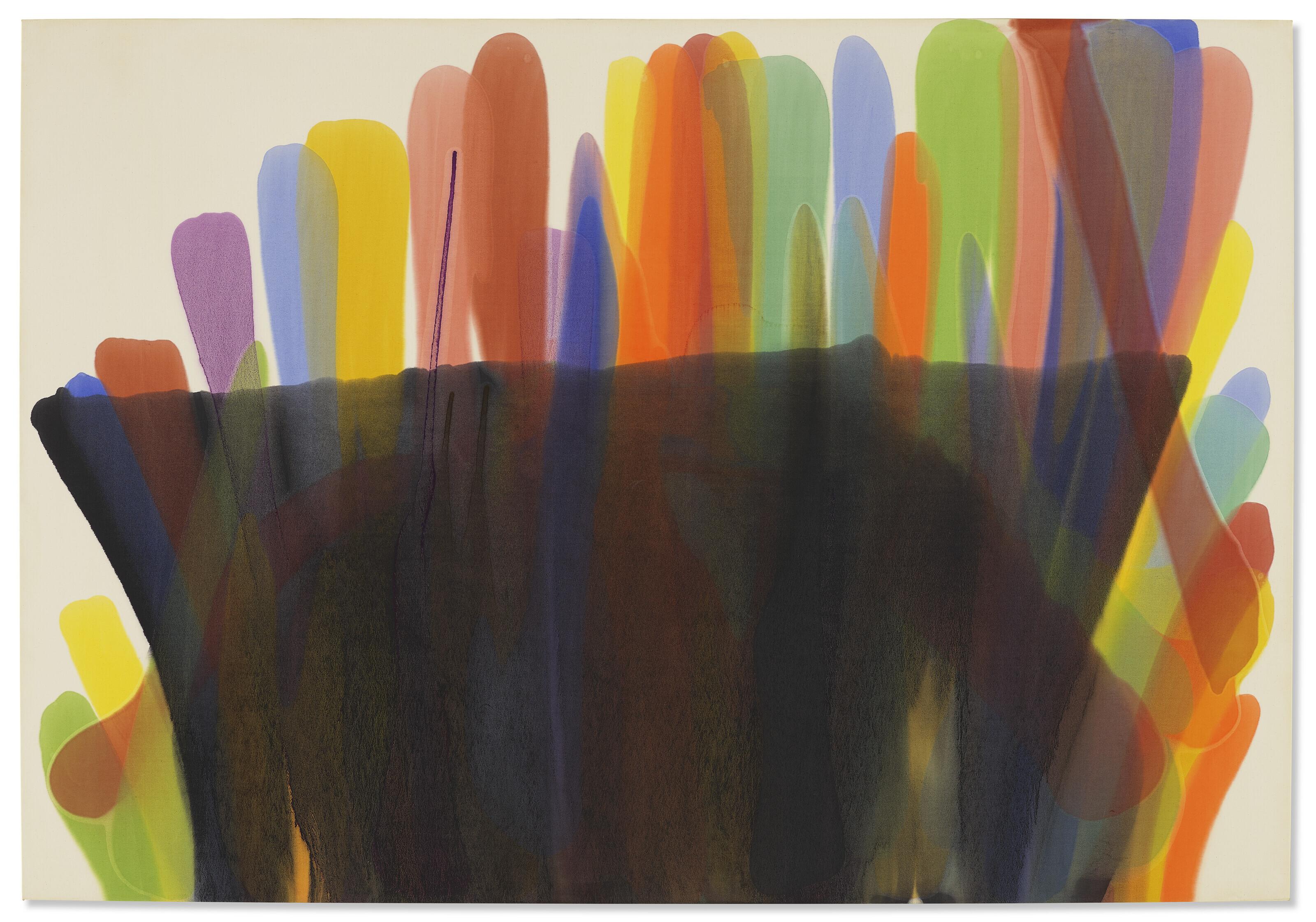 Morris Louis - Floral V