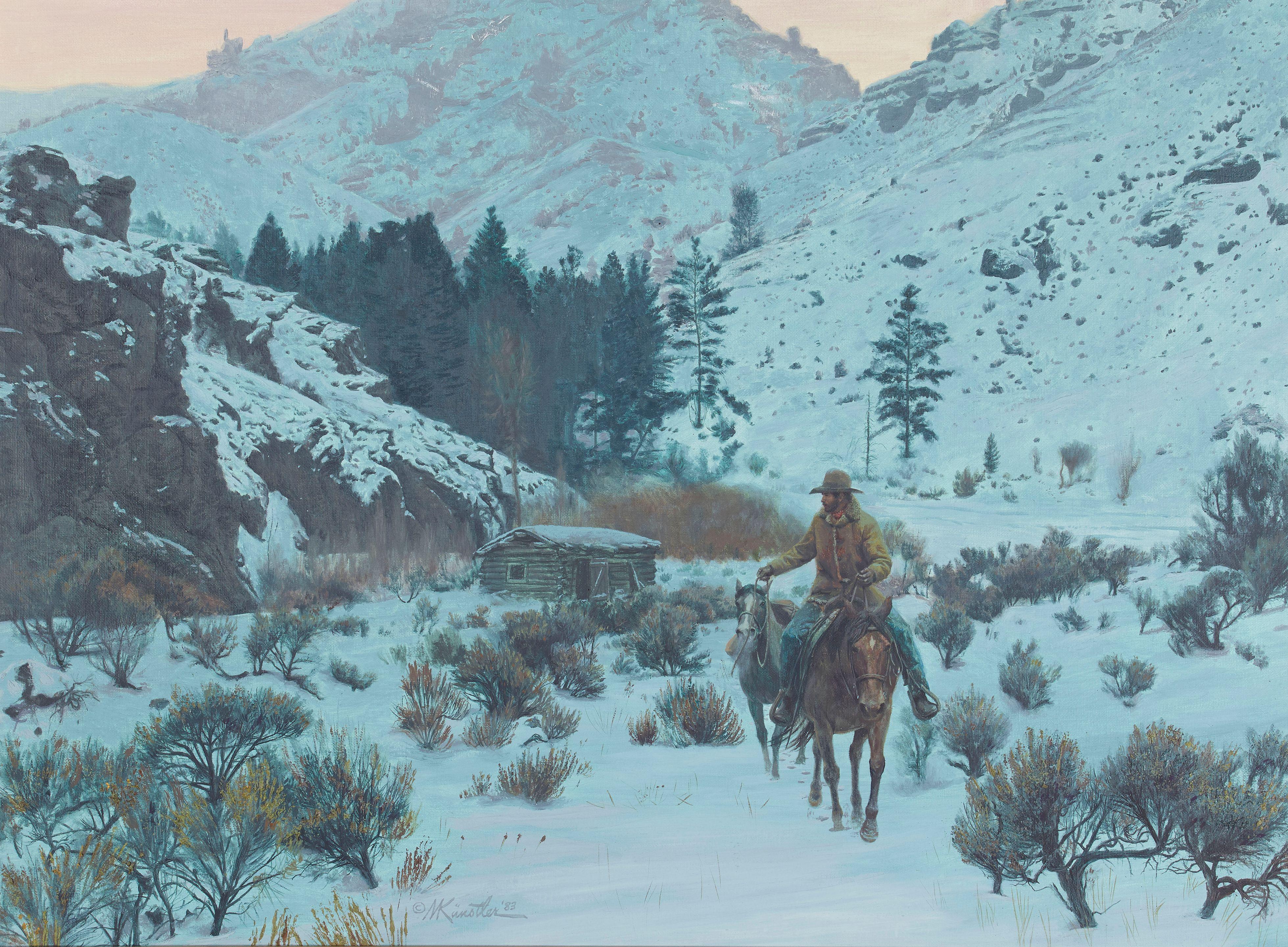 Mort Künstler - Wild Asp Cabin