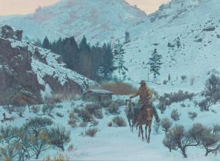 Mort Künstler - Wild Asp Cabin