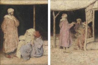 Mortimer Menpes, R.I., R.B.A., R.E. - Midday - Tangier; And A Difficult Deal