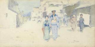 Mortimer Menpes - Heat Of The Day, Japan