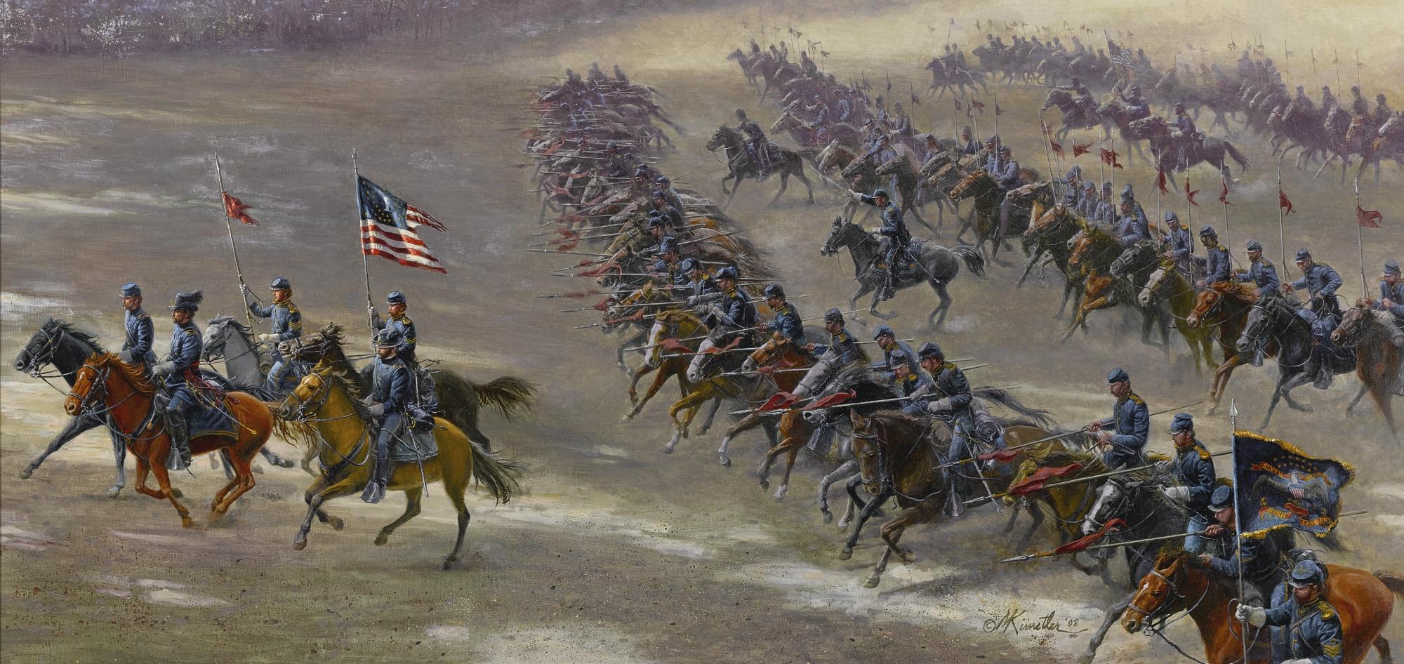 Morton Kunstler - Rush\'S Lancers (Camp Meigs, Philadelphia, November 1861)