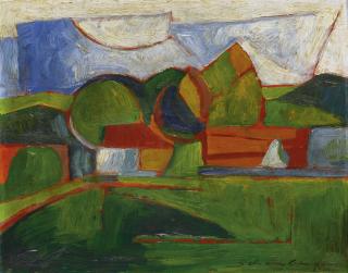 Morton Livingston Schamberg - Abstract Landscape