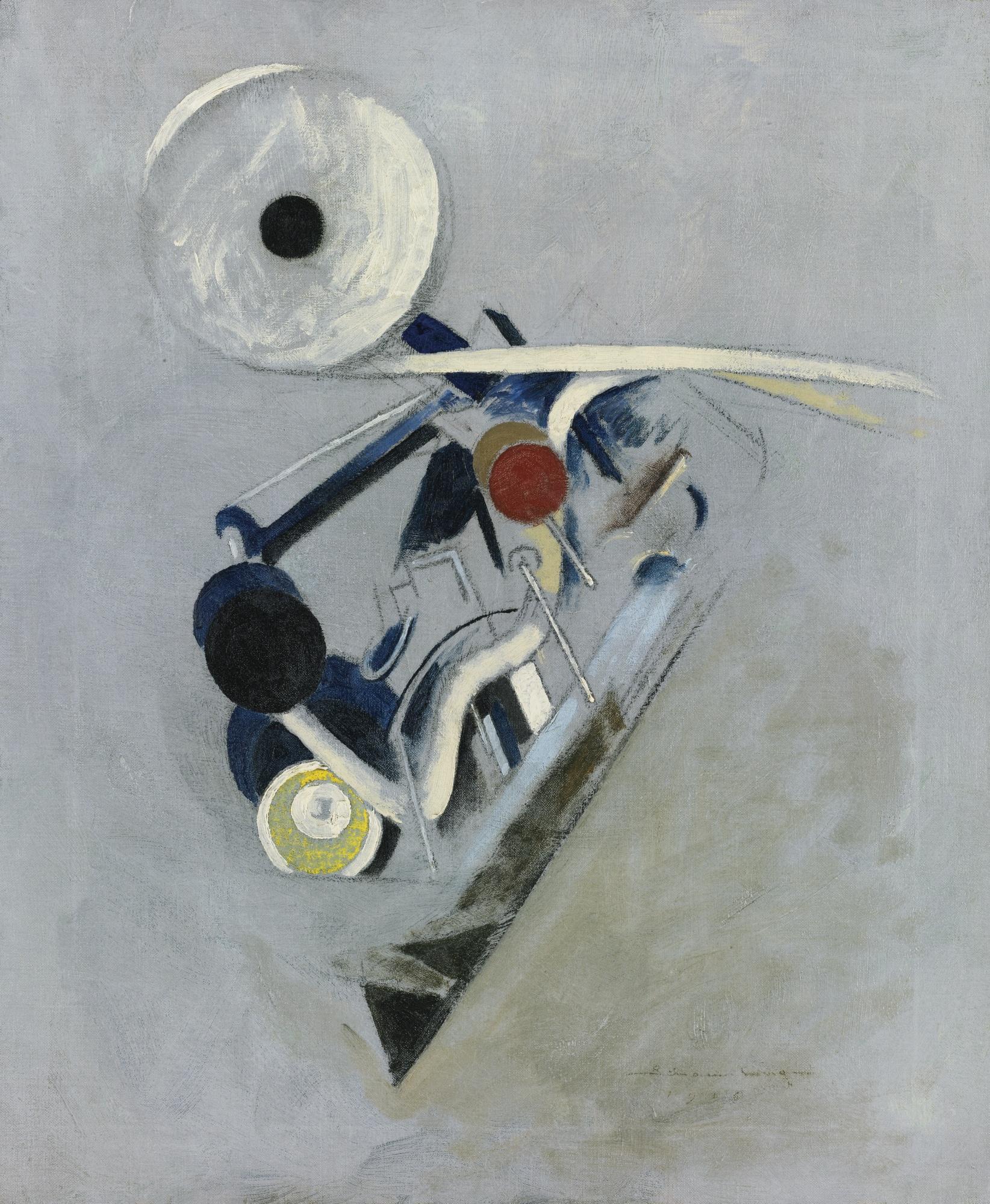 Morton Livingston Schamberg - Painting Vi (Camera Flashlight, Machine Still Life)