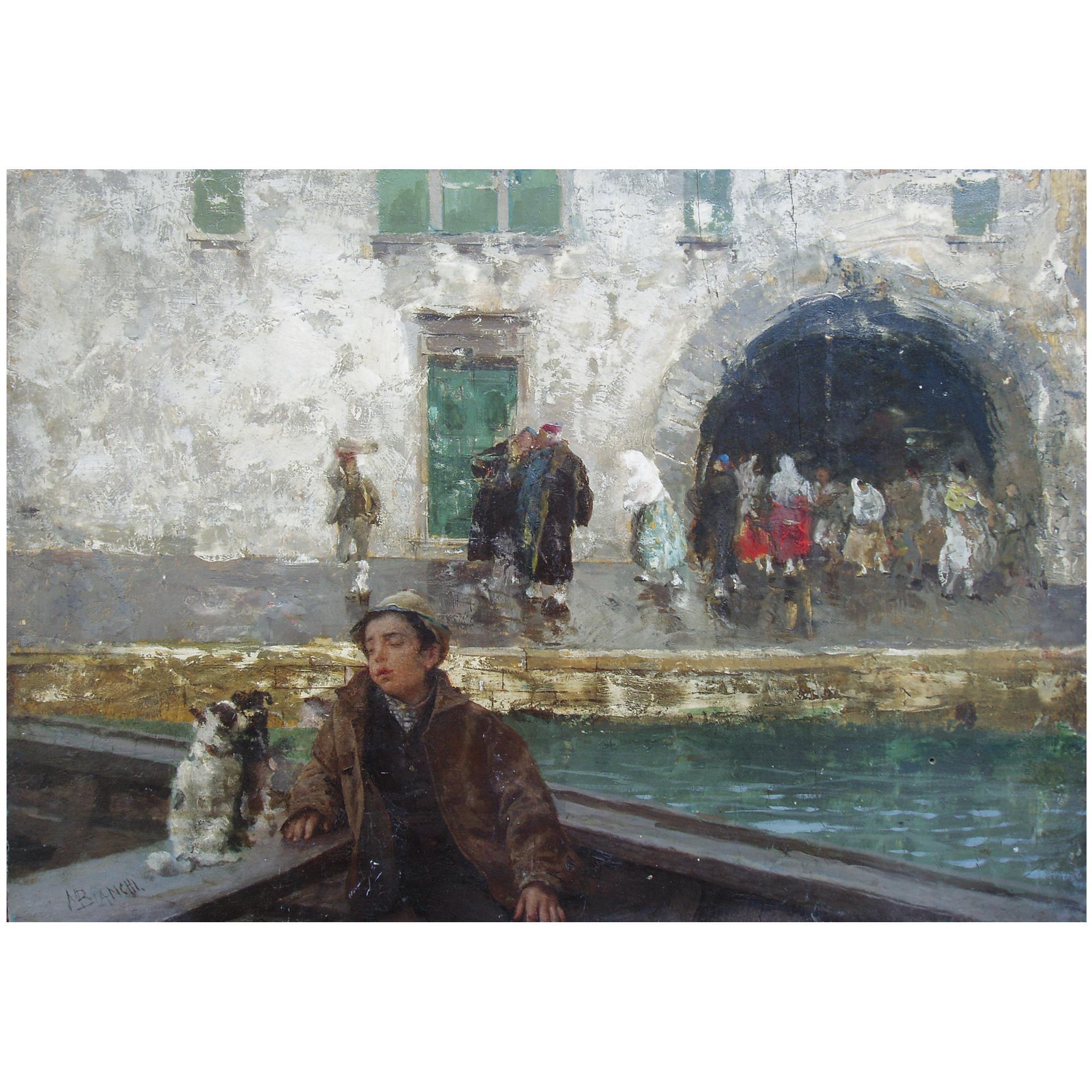Mosè Bianchi - Italian Venetian Boatboy