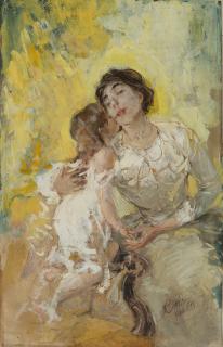 Mosè Bianchi - Maternità