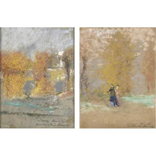 Mosè Bianchi - Studi Di Paesaggio