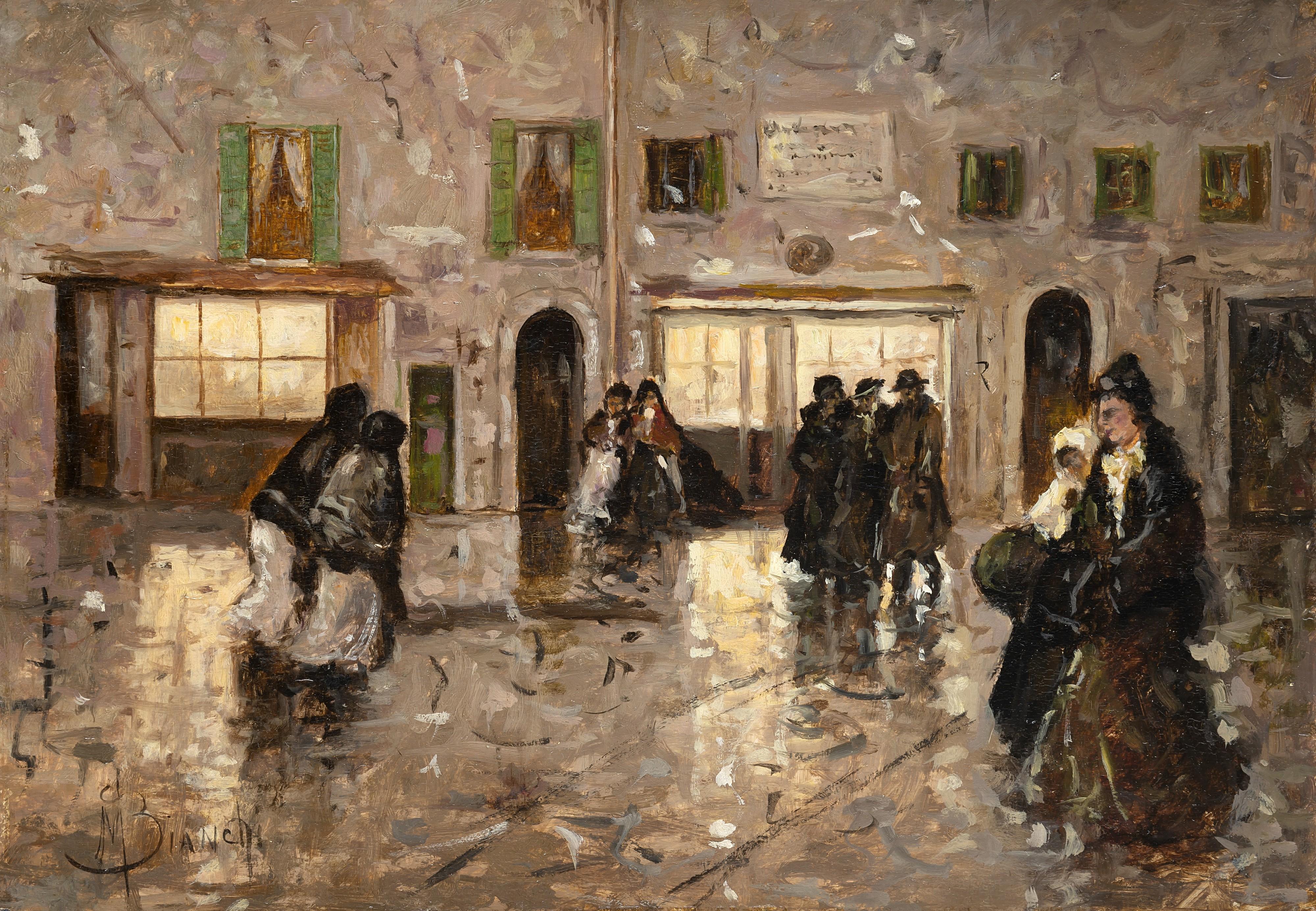 Mosè Bianchi - Vecchia Milano