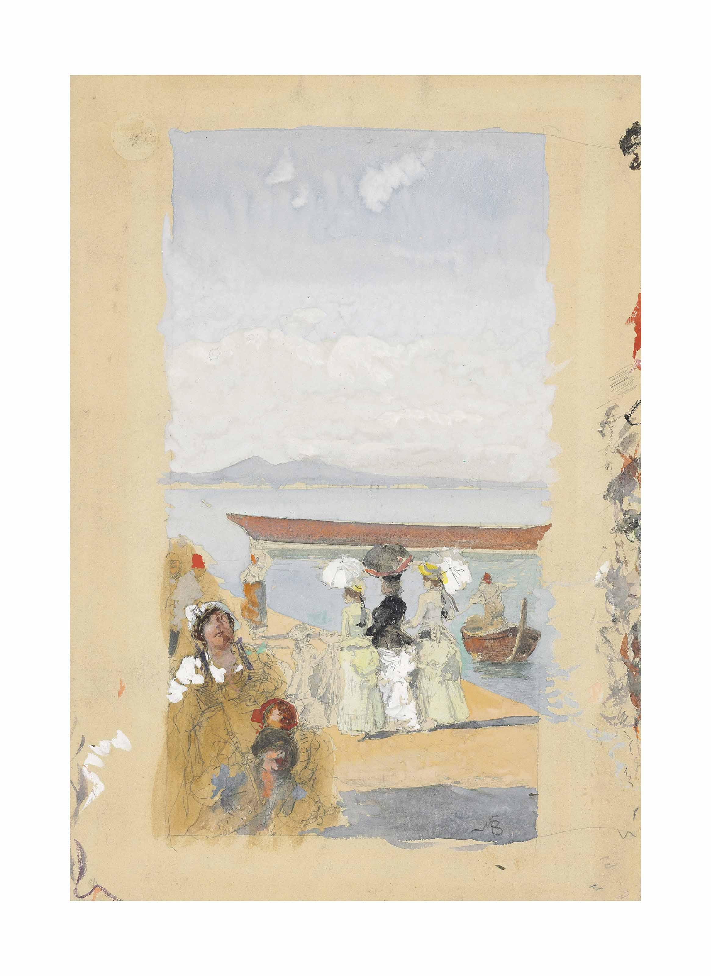 Mosè Di Giosué Bianchi - La Passeggiata