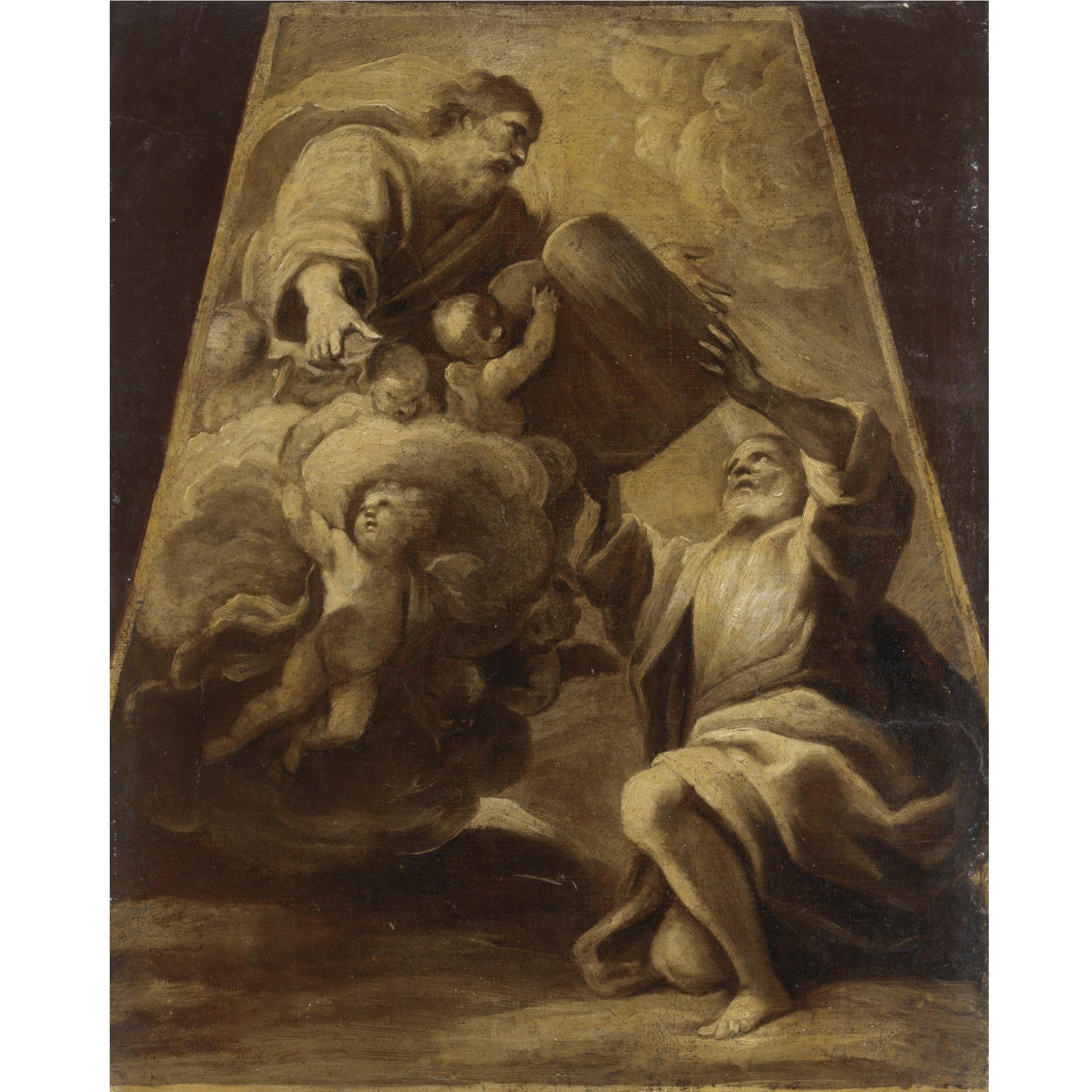 Mosè Riceve Le Tavole Della Legge