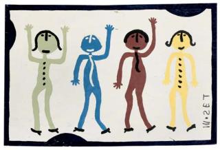 Mose Tolliver - Dancing figures