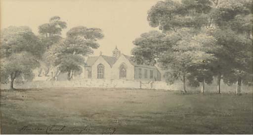 Moses Griffith - Llanidan Church, Anglesea