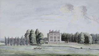 Moses Griffith - View of Cound Hall, Cound, Shropshire