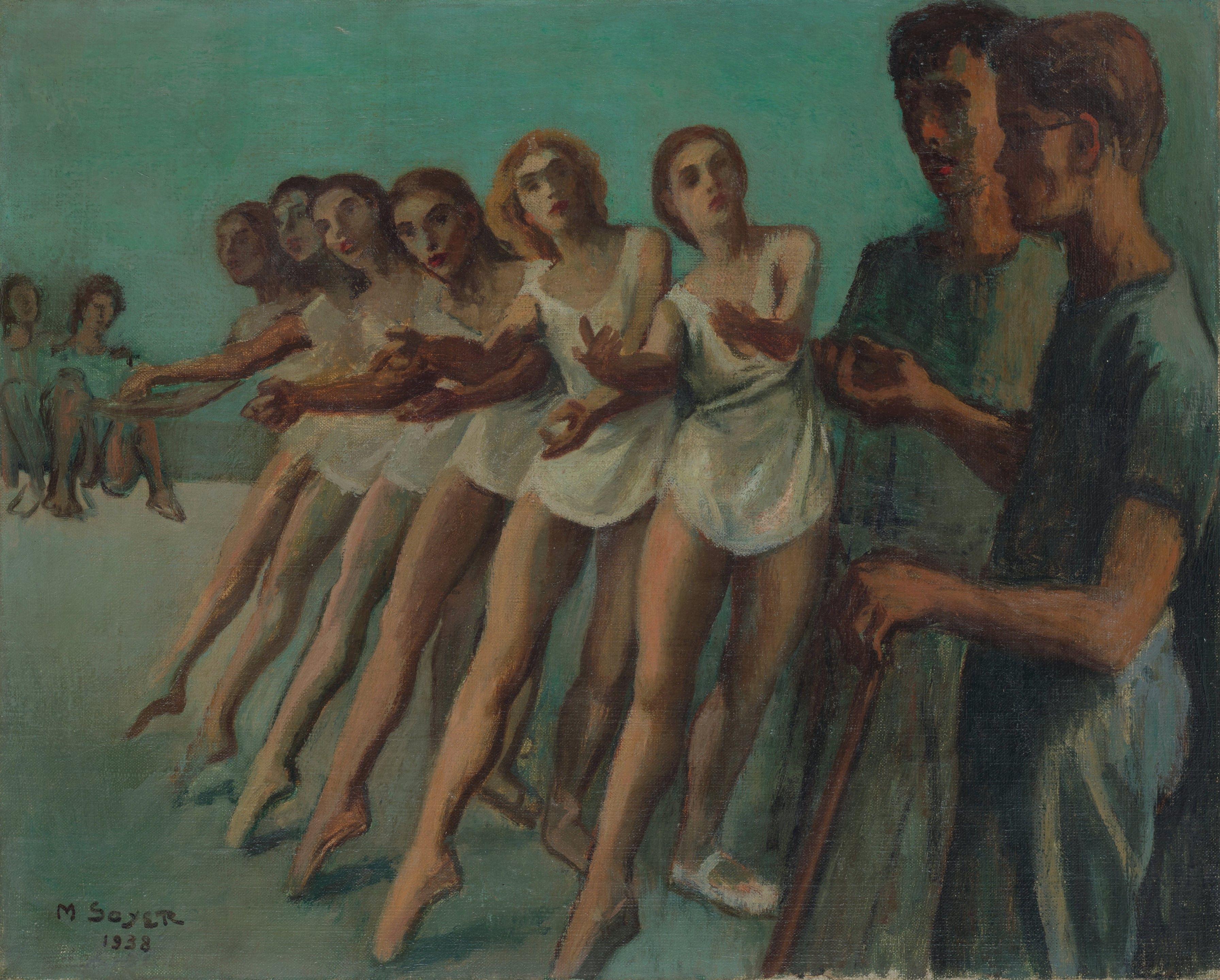 Moses Soyer - Ballet Class
