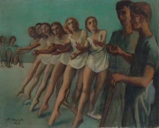 Moses Soyer - Ballet Class