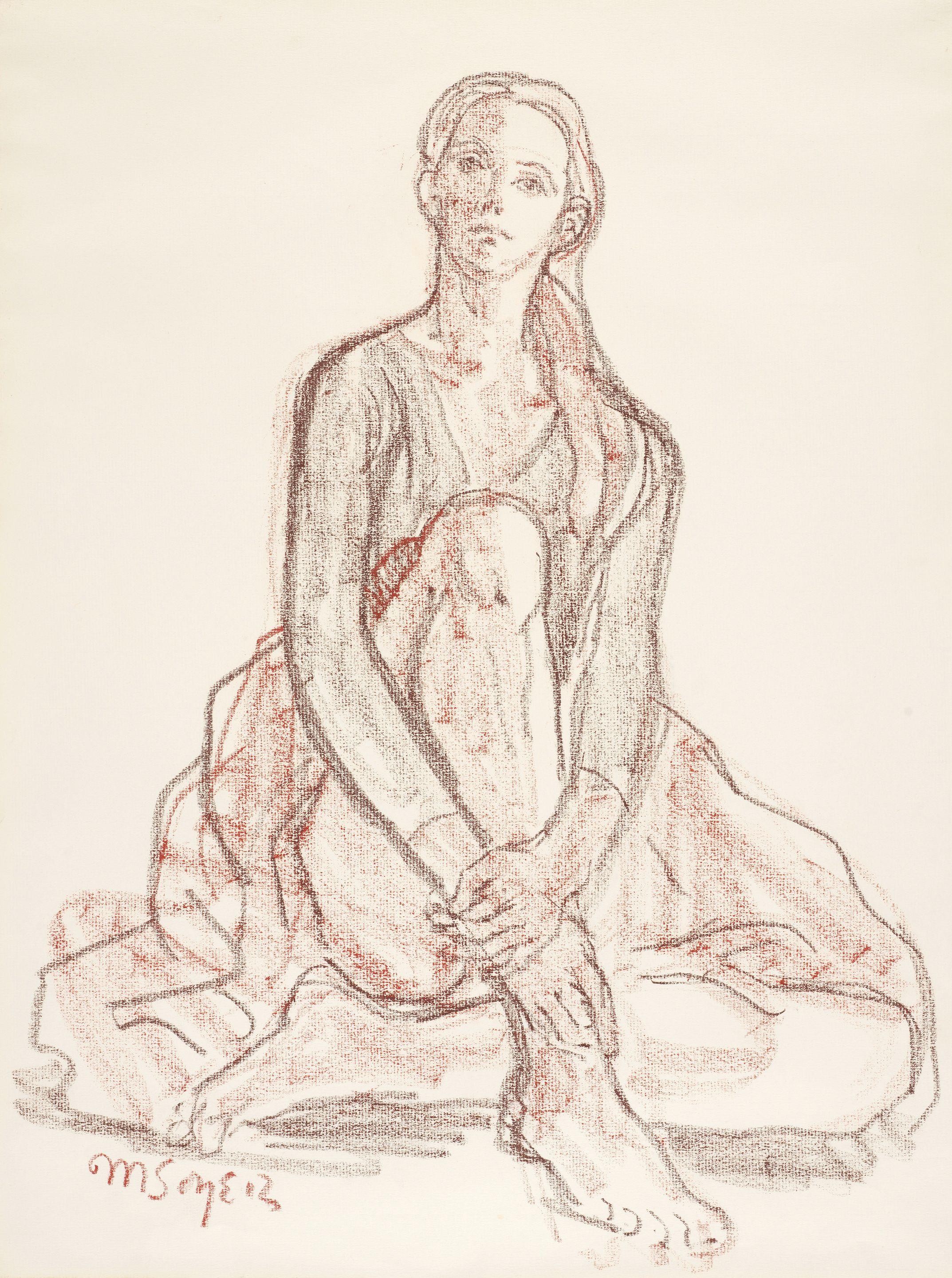 Moses Soyer - Ballet Girl