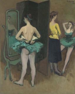 Moses Soyer - Behind The Screen