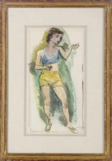 Moses Soyer - Study of a female subject