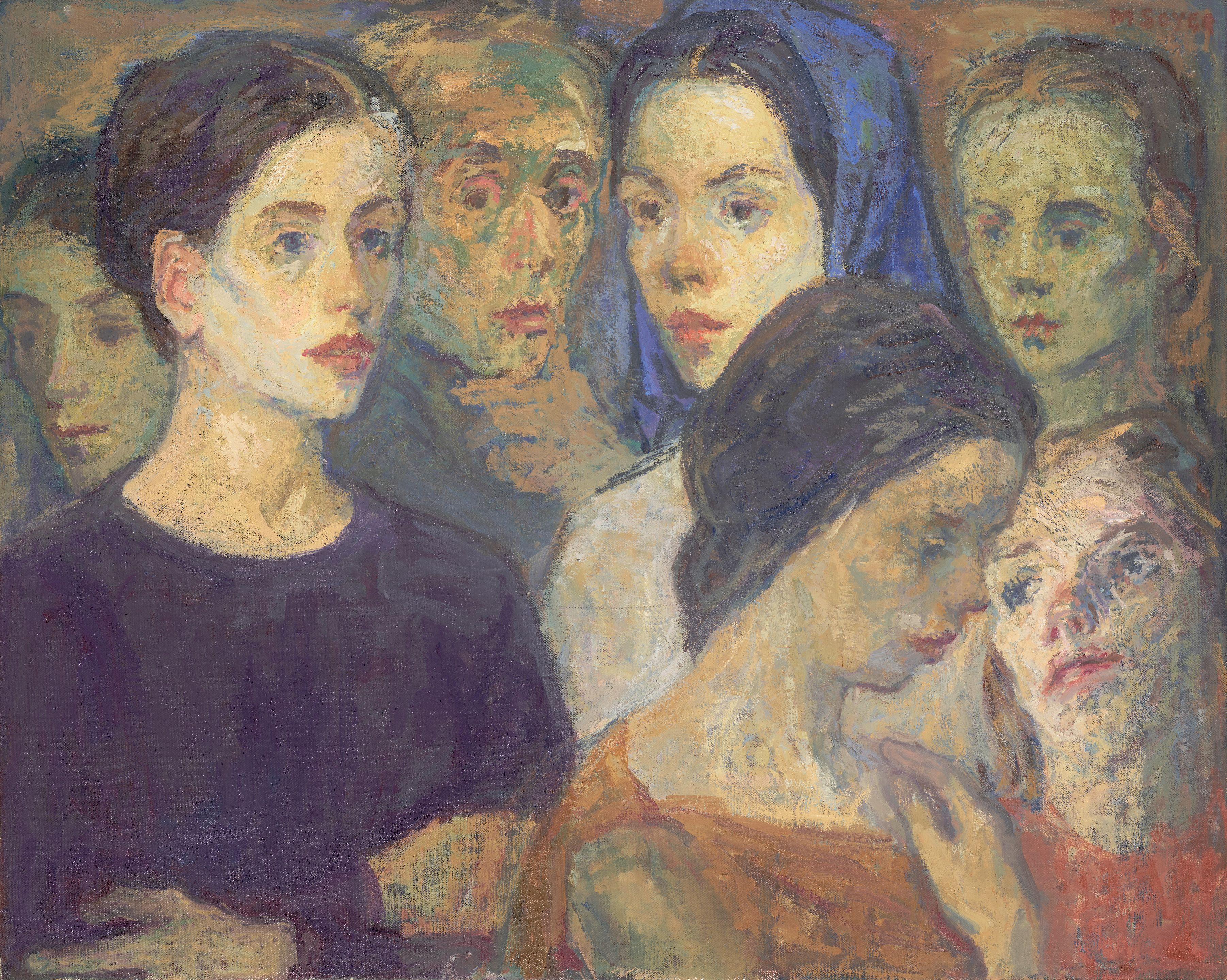 Moses Soyer - The Artist and His Models