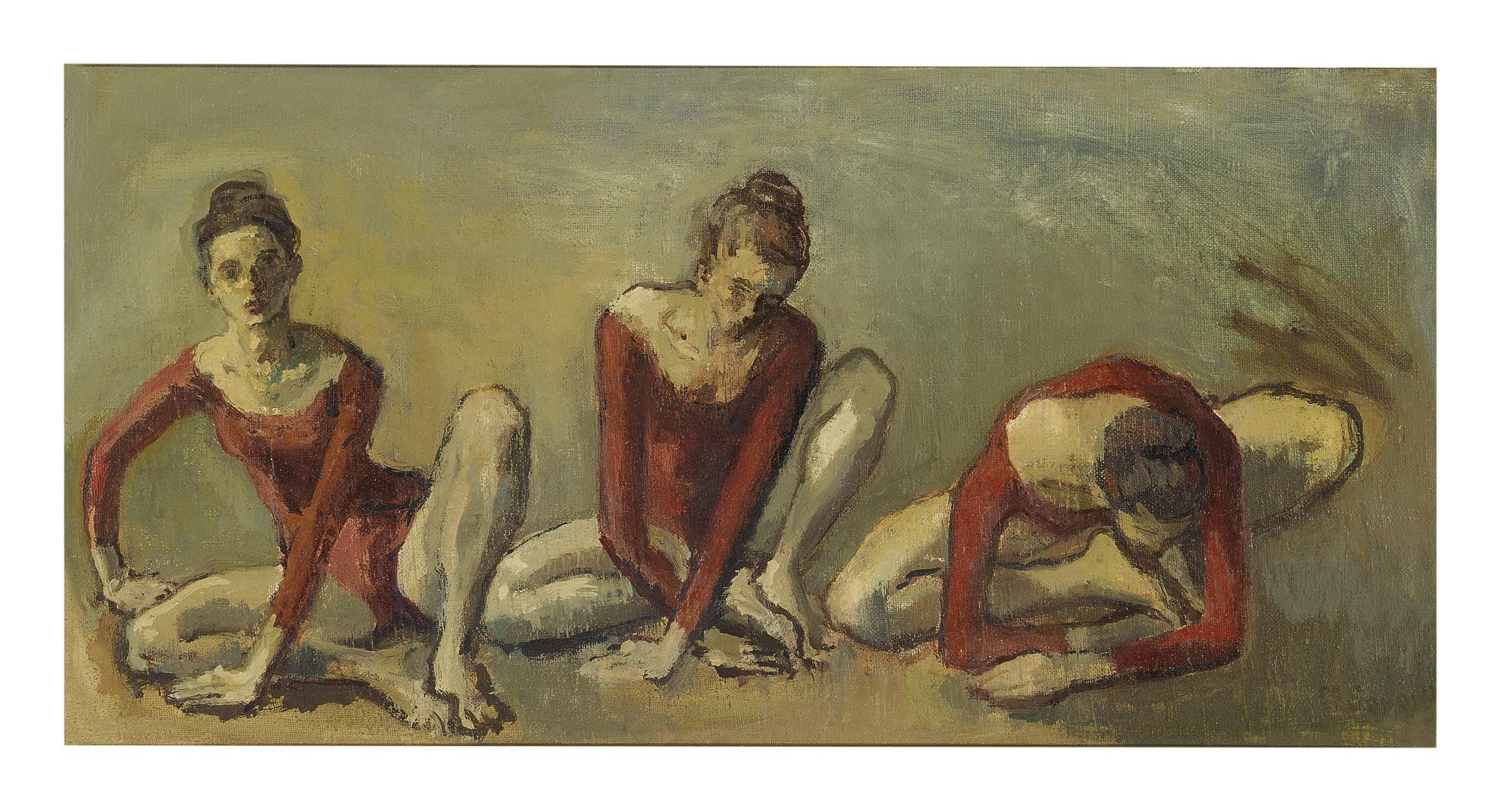 Moses Soyer - Three Dancers