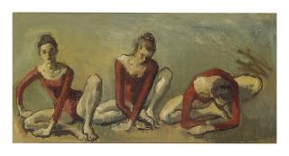 Moses Soyer - Three Dancers