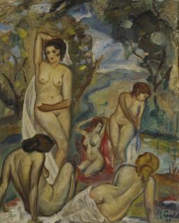 Moshe Castel - Bathers
